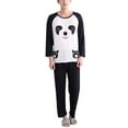 thumbnail image 1 of Sofullue Couples Autumn Cartoon Panda Long Sleeve Pullover Pajamas Set Sleepwear Casual, 1 of 19