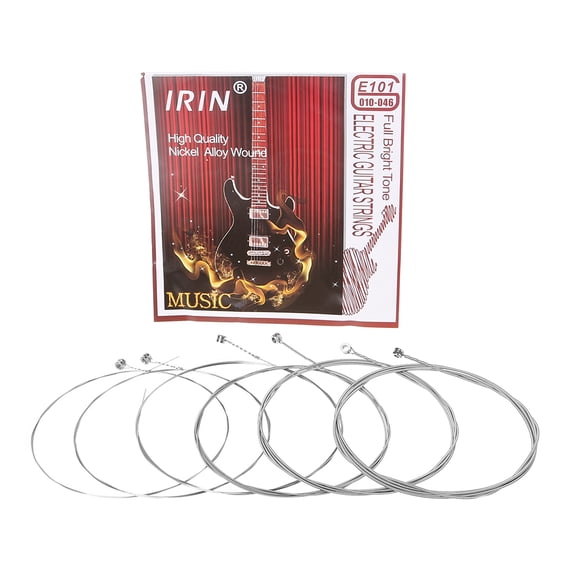 Sofullue Electric Guitar Strings 6 Electric Guitar Kit Guitar Strings Replacement Steel String Guitars Strings Guitar Part