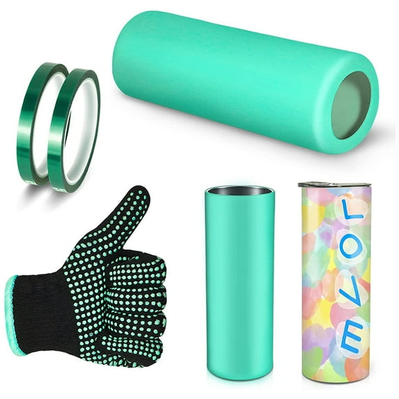 Sofullue For Cricut Mug Press Machine Wrap Bundle Tumbler Heat Resistant Gloves