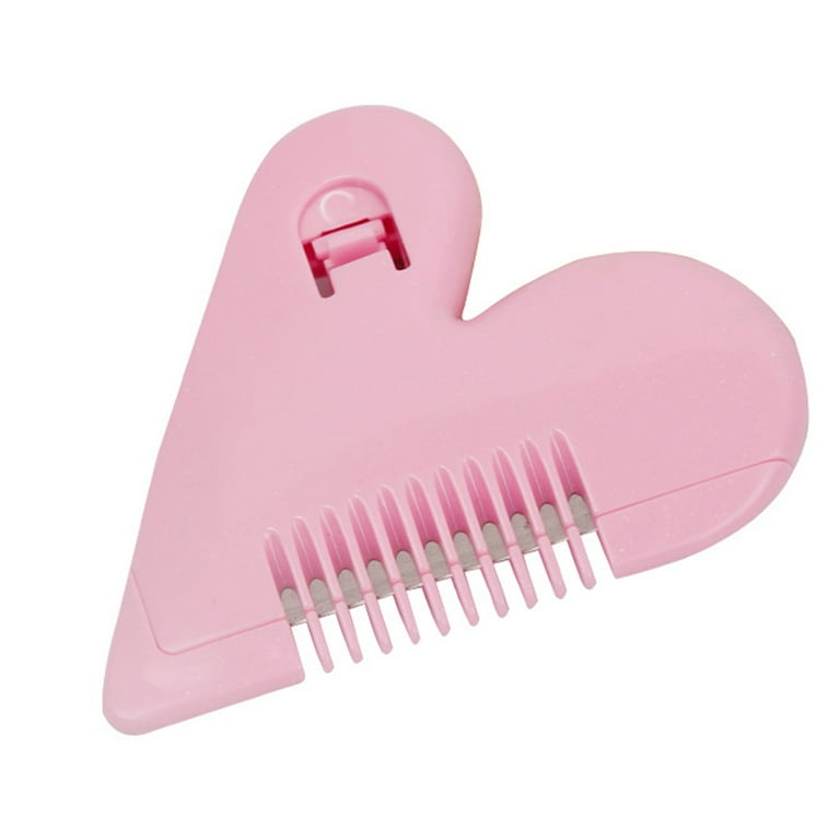 Sofullue Hair Cutting Comb With Blade Bangs Hair Trimmer Pubic 