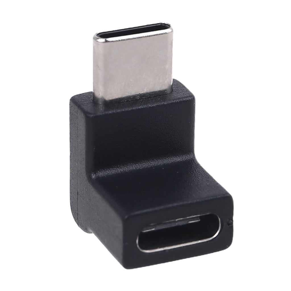 Sofullue Right Angle 90 Degree USB 3.1 Type C Male to Female USB C ...
