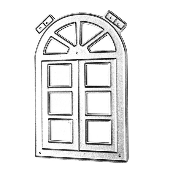 Sofullue for Windows Metal Cutting Dies Stencil Scrapbooking DIY Album Stamp Paper Card Embossing Decoration Craft