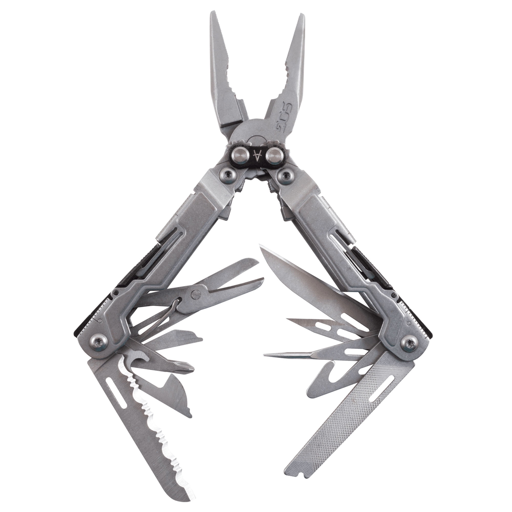 SOG® PowerPint 18-in-1 Mini Multi-Tool, Satin Silver