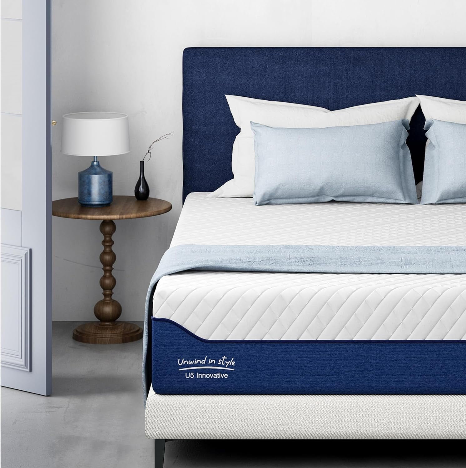 Soges 12 inch Memory Foam Mattress Queen Size Mattress Green Tea Gel