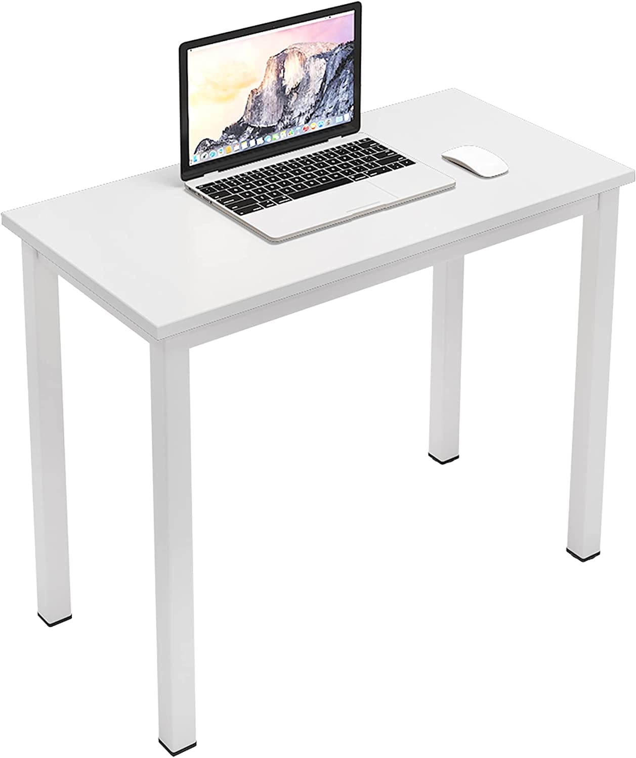 Soges 31.5" Small Desk Computer Desk Home Office Desk Writing Table White