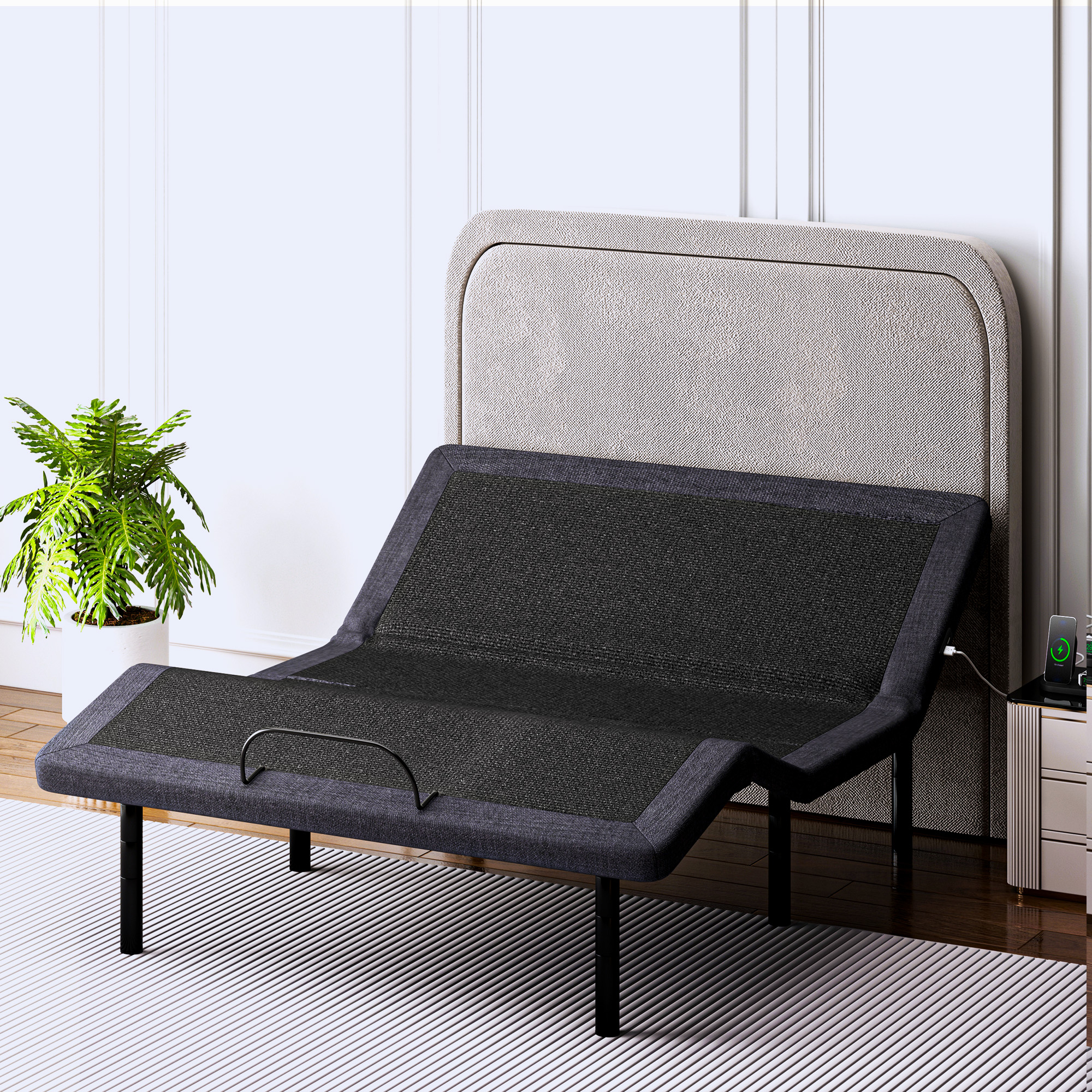 Pragma Simple Adjust Bed Frame Head Only, Multiple Sizes