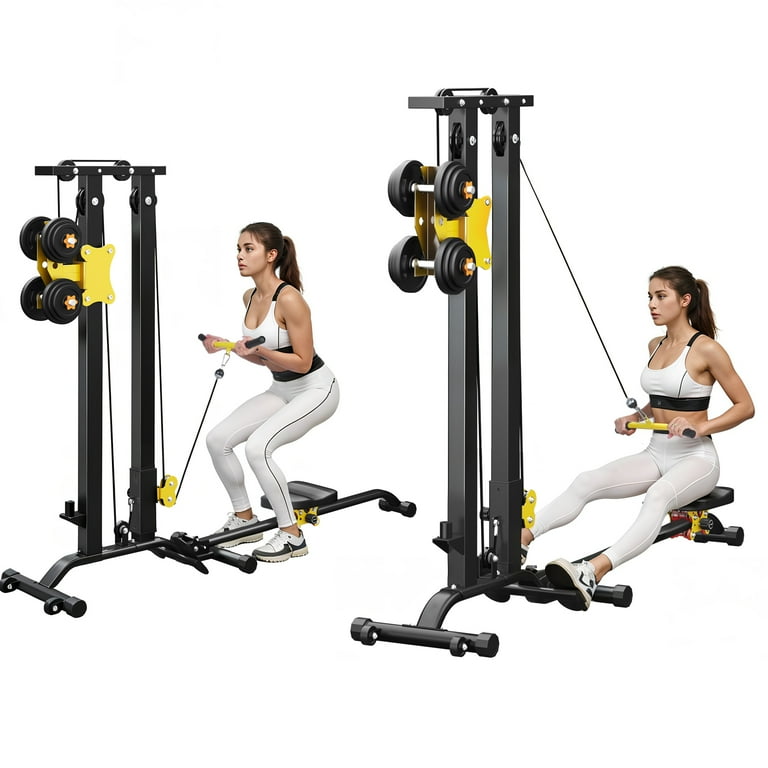 Soges LAT Pull Down Machine Low Row Cable Multifunctional Foldable