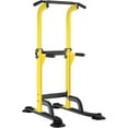 thumbnail image 1 of SogesHome Power Tower Pull Up Bar and Dip Station Adjustable Height Dip Stand Multi-Functional Strength Training Fitness Workout Station, 1 of 14