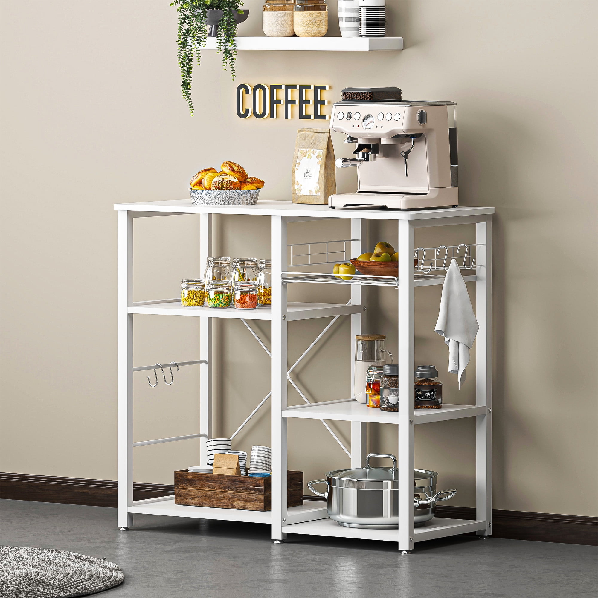 SogesPower 33"H SpaceSaving and Multifunctional Kitchen Organizer