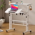 thumbnail image 1 of SogesPower Multifunctional Height Adjustable Computer&Writing Desk, 1 of 9