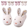 thumbnail image 1 of Sogetch Womens Cute Bunny Slippers Soft Warm Fuzzy House Shoes, 1 of 6
