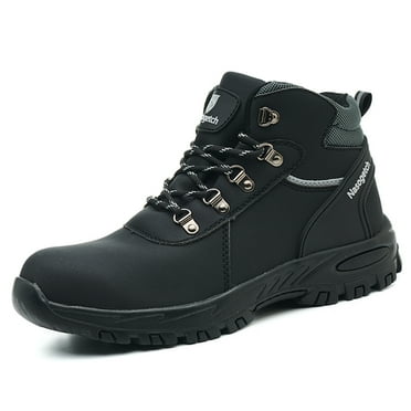 Sogetch Steel Toe Boots Men Women Lightweight Work Boots Puncture Proof Comfy Work Shoes