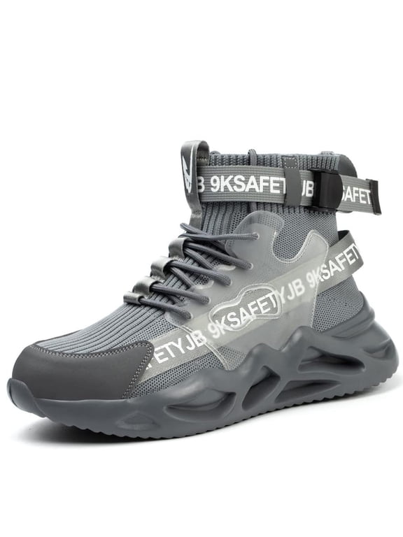Steel Toe Boots for Men Women Lightweight Work Boots Industrial Construction Safety Shoes