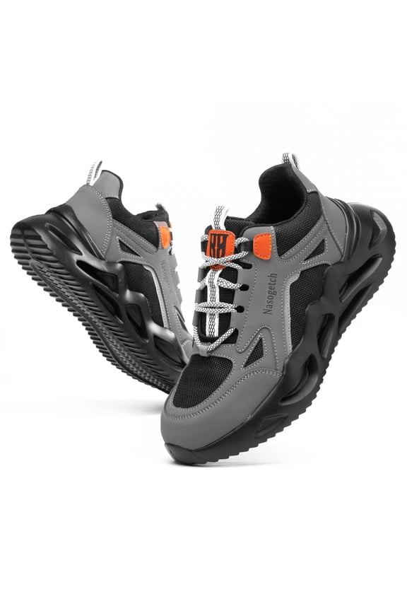 Steel Toe Work Shoes for Men Women Lightweight Breathable Safety Shoes