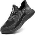 thumbnail image 1 of Sogetch Steel Toe Shoes for Men Women Lightweight Comfortable Work Shoes Warehouse Industry Contstruction Safety Sneakers, 1 of 7