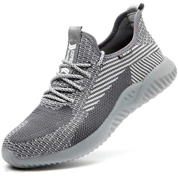 Sogetch Steel Toe Shoes for Men Women Lightweight Comfortable Work Shoes Warehouse Industry Contstruction Safety Sneakers