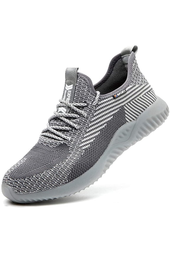 Steel Toe Shoes for Men Women Lightweight Comfortable Work Shoes Warehouse Industry Contstruction Safety Sneakers