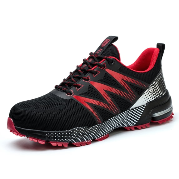 Sogetch Steel Toe Work Shoes for Men Women Lightweight Breathable Safety Shoes