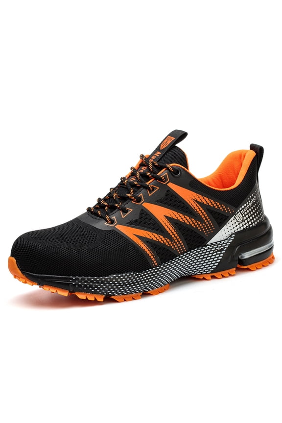 Steel Toe Work Shoes for Men Women Lightweight Breathable Safety Shoes
