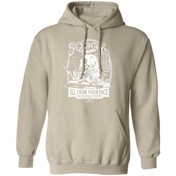 Soggy Beaver BBQ Pullover Hoodie