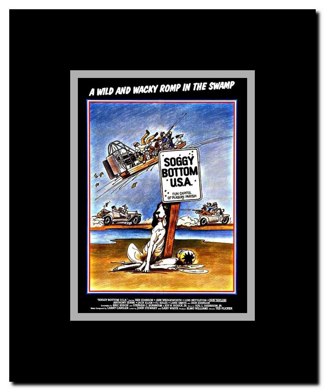 Soggy Bottom U.S.A. Framed Movie Poster
