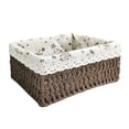 thumbnail image 1 of Sohindel Woven Handmade Cotton Grass Storage Baskets, 1 of 5