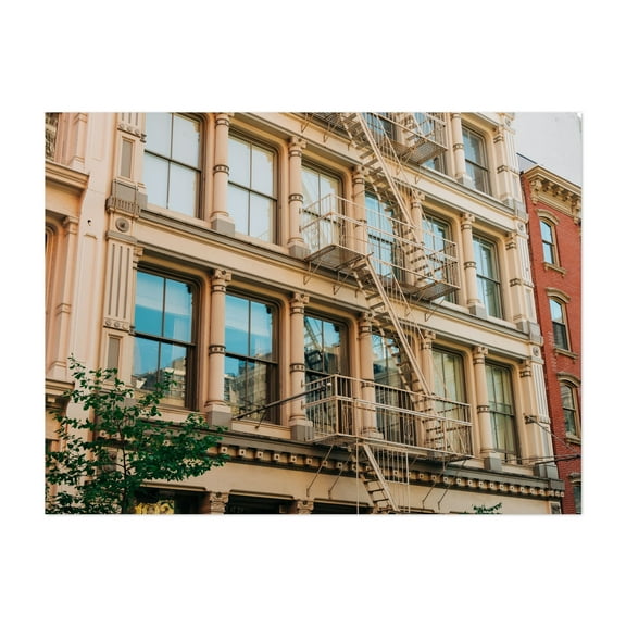 Soho Architectural 06 - Manhattan New York Photography Unframed Wall Art Print 8 x 10 inches
