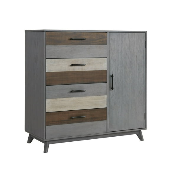 Soho Baby Cascade Chifferobe Multi Tone Gray