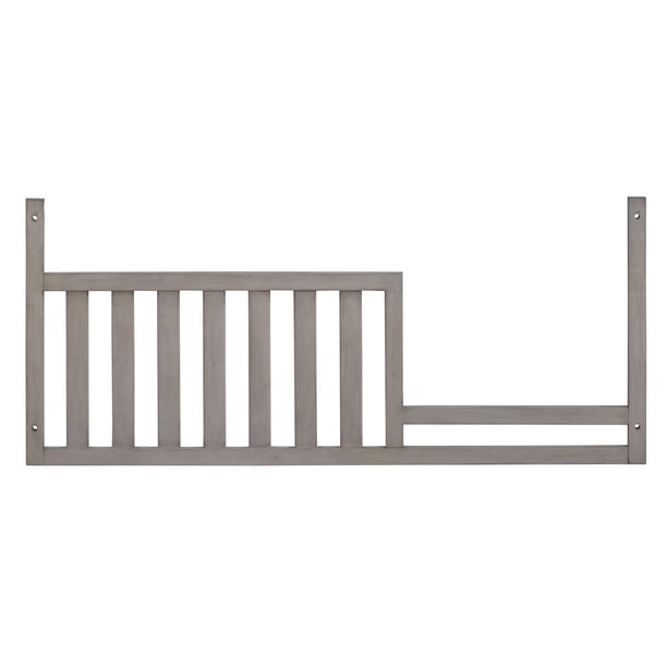 Soho Baby Chandler Crib to Toddler Bed Guard Rail Conversion Kit, Stone