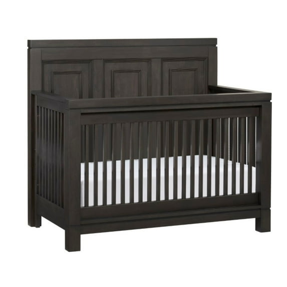 Soho Baby Manchester 4-in-1 Convertible Crib, Black Iron, GreenGuard Gold Certified