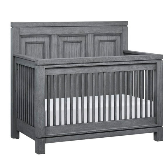 Soho Baby Manchester 4-in-1 Convertible Crib, Rustic Gray, GreenGuard Gold Certified
