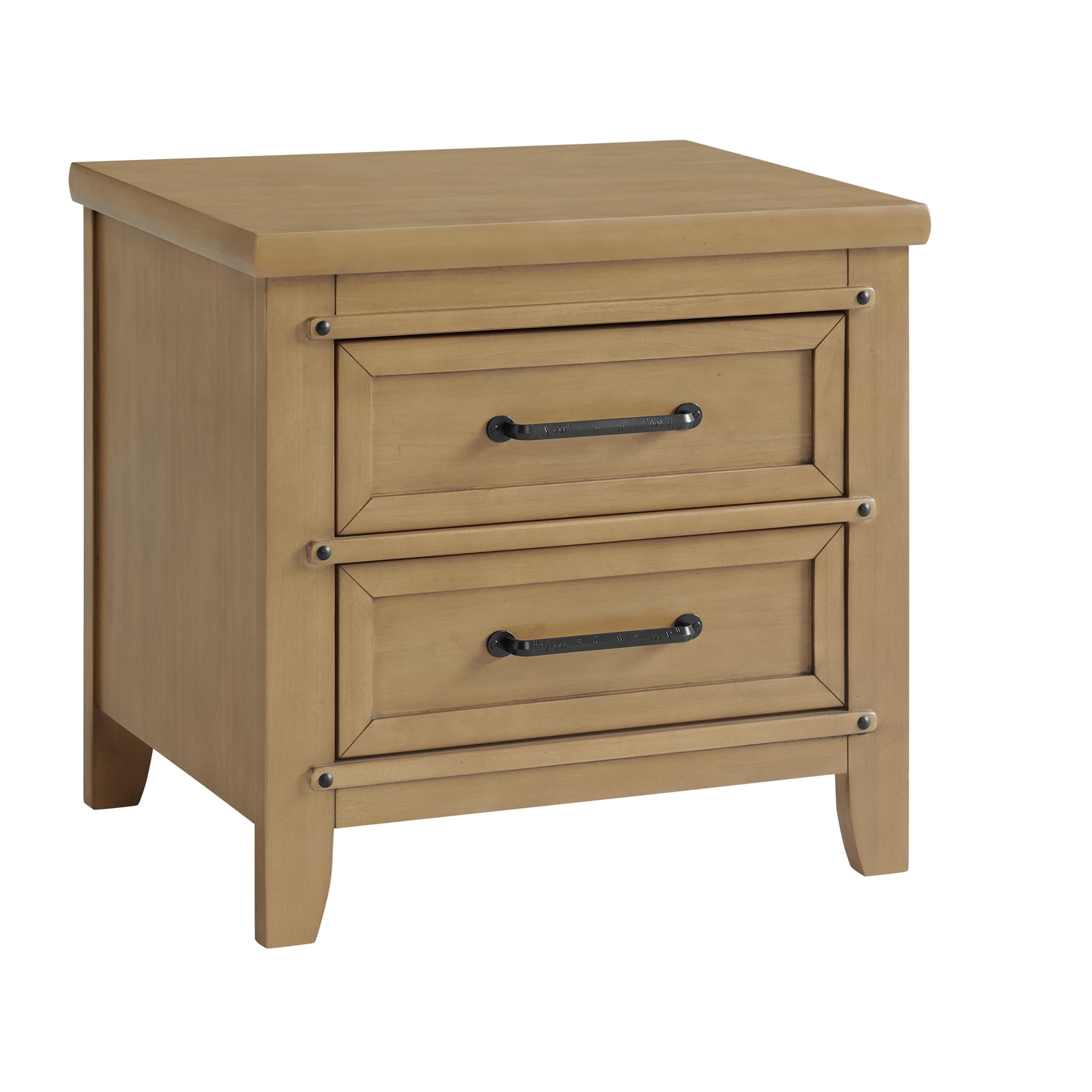 Soho Baby Morrison 2 Dr Nightstand Honey Wood
