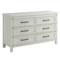 thumbnail image 1 of Soho Baby Morrison 6 Drawer Dresser Rustic White, 1 of 6