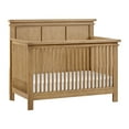 thumbnail interactive-video image 1 of Soho Baby Mystic 4in1 Convertible Crib Honey Wood, 1 of 10