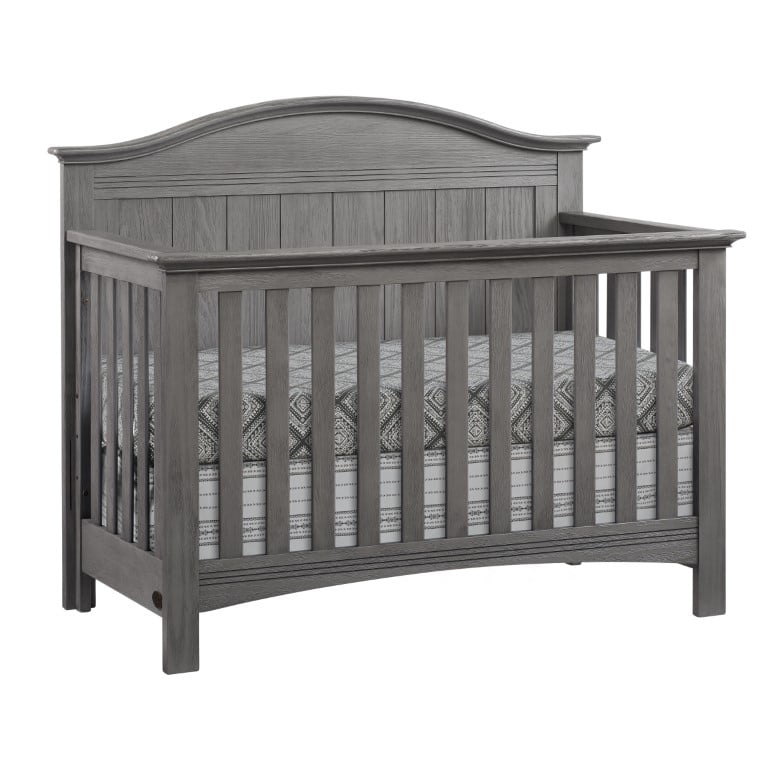 Free Shipping Soho Baby Sheridan 4 in 1 Convertible Crib Graphite Gray Walmart