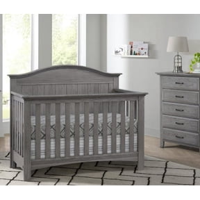 Soho Baby Sheridan 4-in-1 Convertible Crib, Graphite Gray