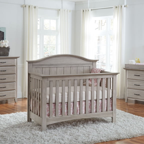 Soho Baby Sheridan 4 in 1 Convertible Crib Stone Wash