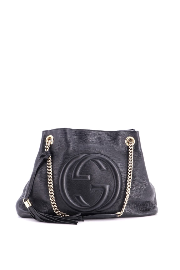 Pre-Owned Soho Chain Strap Shoulder Bag Leather Medium By Rebag