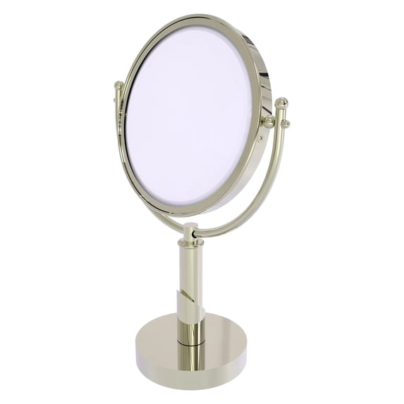 Soho Collection 8 Inch Vanity Top Make-Up Mirror - Polished Nickel / 3X