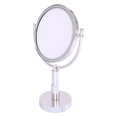 thumbnail image 1 of Soho Collection 8 Inch Vanity Top Make-Up Mirror - Satin Chrome / 2X, 1 of 11