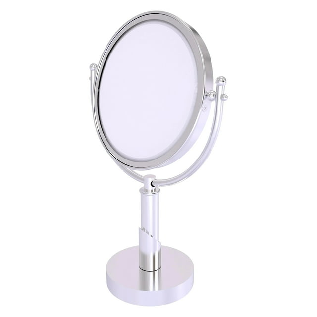 Soho Collection 8 Inch Vanity Top Make-Up Mirror - Satin Chrome / 2X