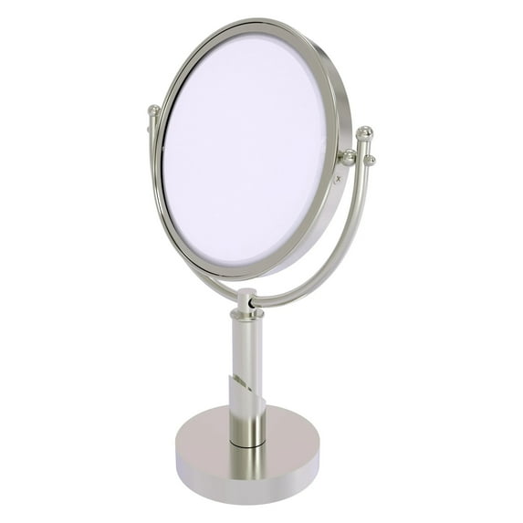 Soho Collection 8 Inch Vanity Top Make-Up Mirror - Satin Nickel / 2X