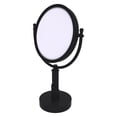 thumbnail image 1 of Soho Collection 8-in Vanity Top Make-Up Mirror 3X Magnification in Matte Black, 1 of 11