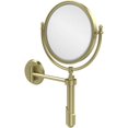 thumbnail image 1 of Soho Collection Wall Mounted Make-Up Mirror 8 Inch Diameter - Satin Brass / 3X, 1 of 11