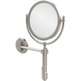 thumbnail image 1 of Soho Collection Wall Mounted Make-Up Mirror 8 Inch Diameter - Satin Nickel / 2X, 1 of 11