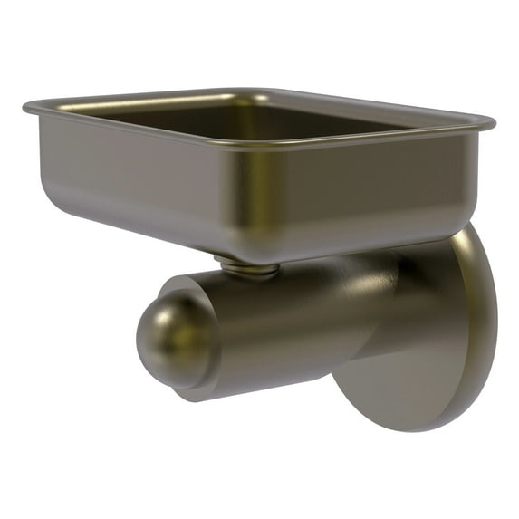 Soho Collection Wall Mounted Soap Dish in Antique Brass