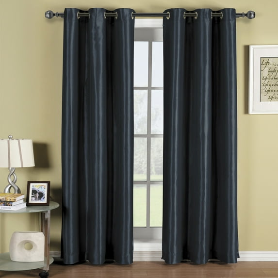 Soho Grommet Thermal Insulated Blackout Window Curtain Panel Energy Saving (Sold As Single Panel)