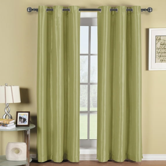 Soho Grommet Thermal Insulated Blackout Window Curtain Panel Energy Saving (Sold As Single Panel)