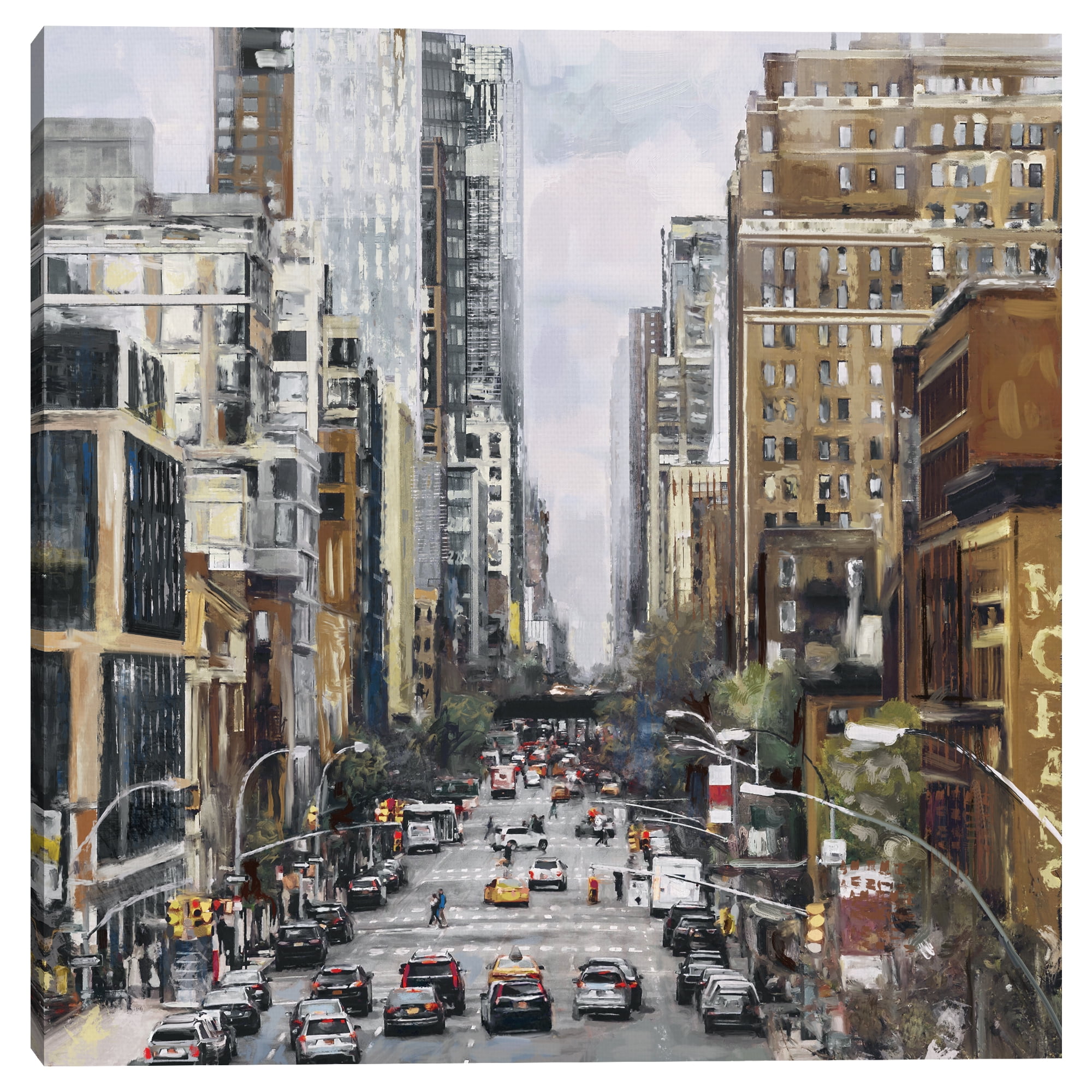Soho I by Studio Arts Canvas Art Print