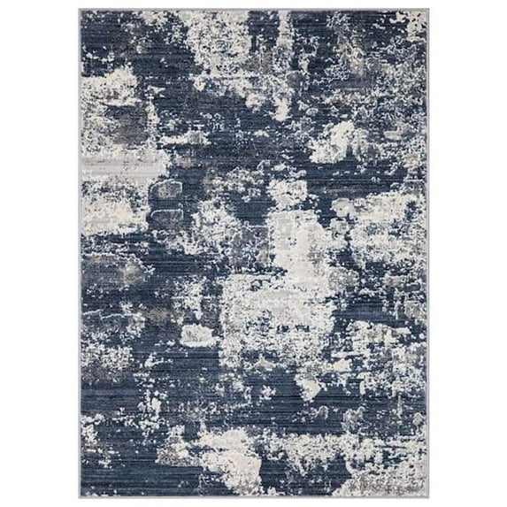 Soho Rectangle Area Rug - Navy - 3'3in. x 4'7in.